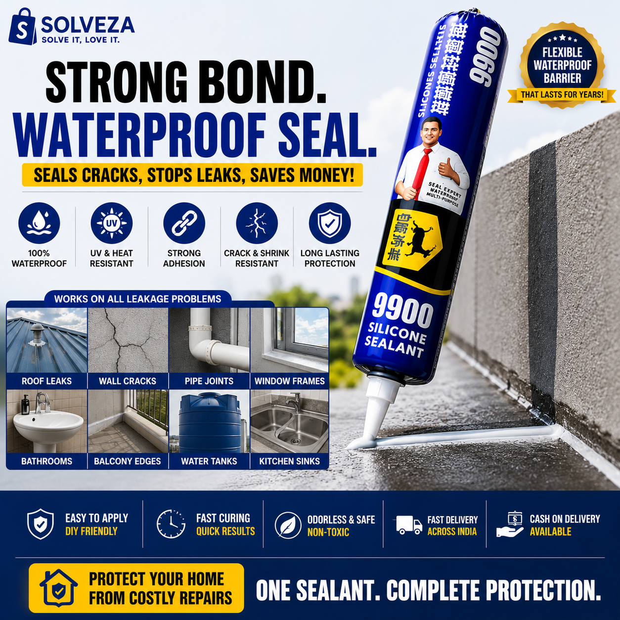 LeakShield™ Waterproof Sealant