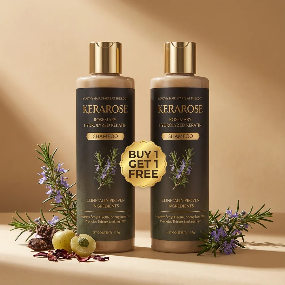 Kerarose Rosemary Shampoo For Hair Growth (Buy 1 Get 1 Free) (PL)