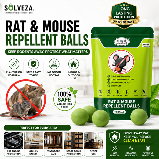 RatShield™ Rodent Repellent Balls 🐭🔥 FLAT 50% OFF (Limited Time Offer)